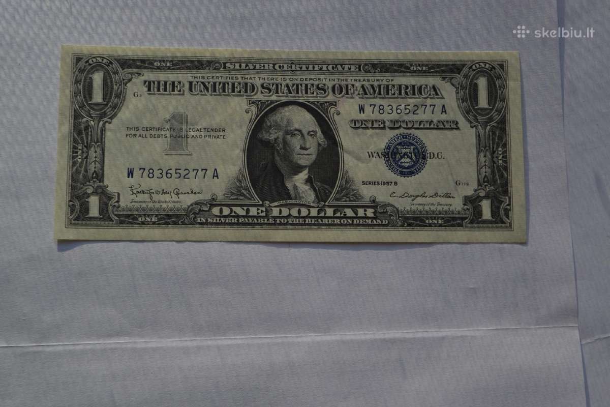 Unc 1 Doleris 1957 m. W
