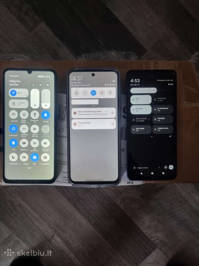 Redmi, Honor, Motorola.