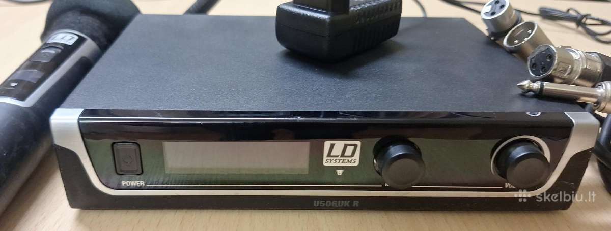 Belaidis Mikrofonas su stotele ir laidais U506 Ukr - nuotraukos Nr. 4