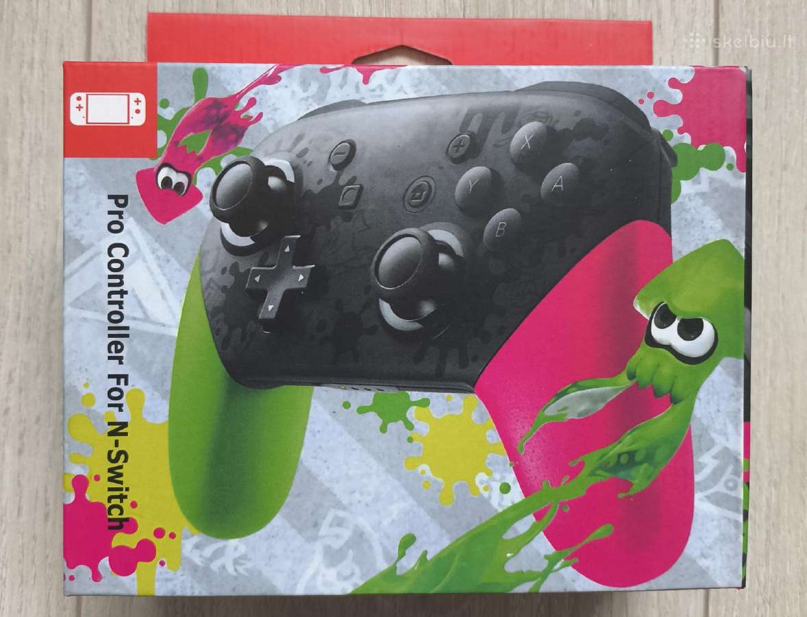 Naujas Nintendo Switch Pro pultelis, pulteliai - nuotraukos Nr. 7