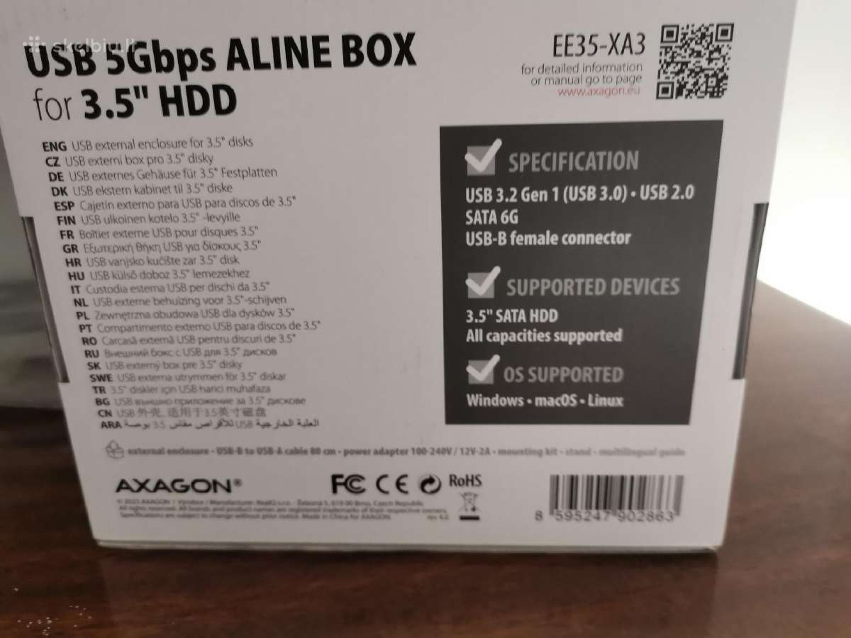 Isorinis HDD 3.5 diskas 1 TB seagates 7200 Rpm