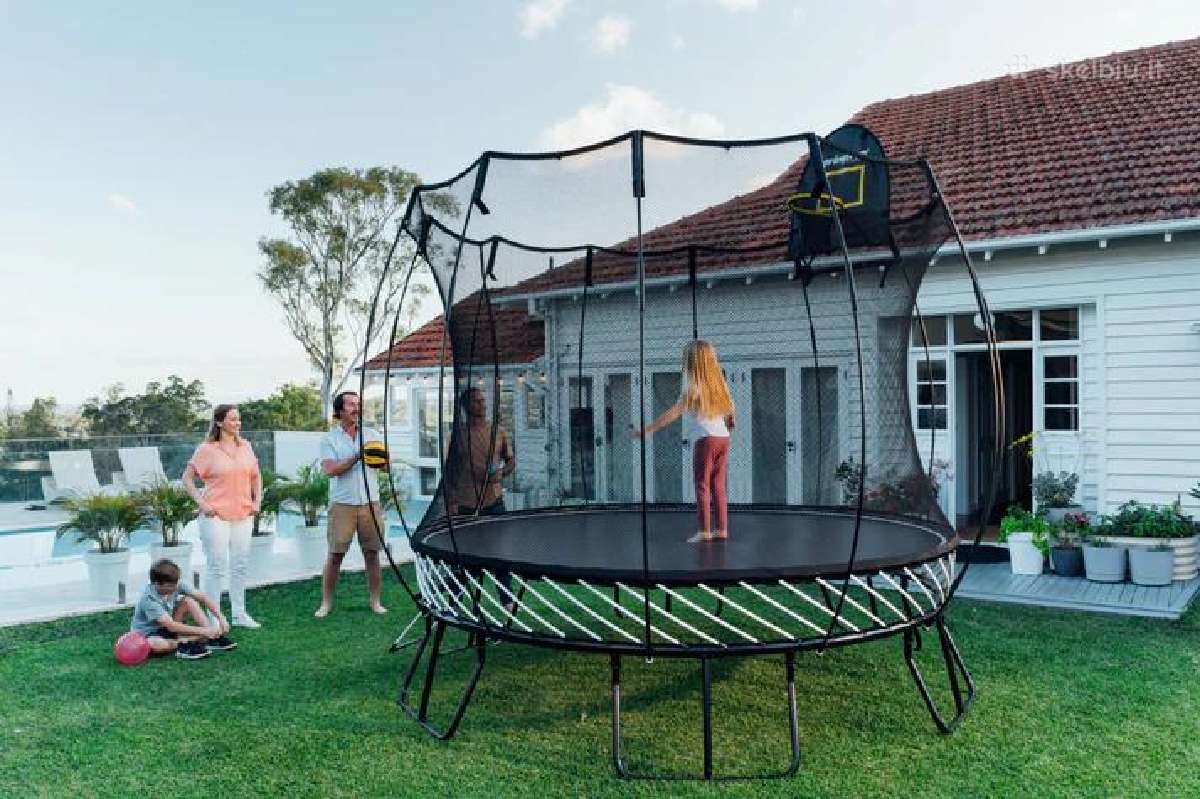 Saugiausi pasaulyje batutai Springfree - nuotraukos Nr. 3