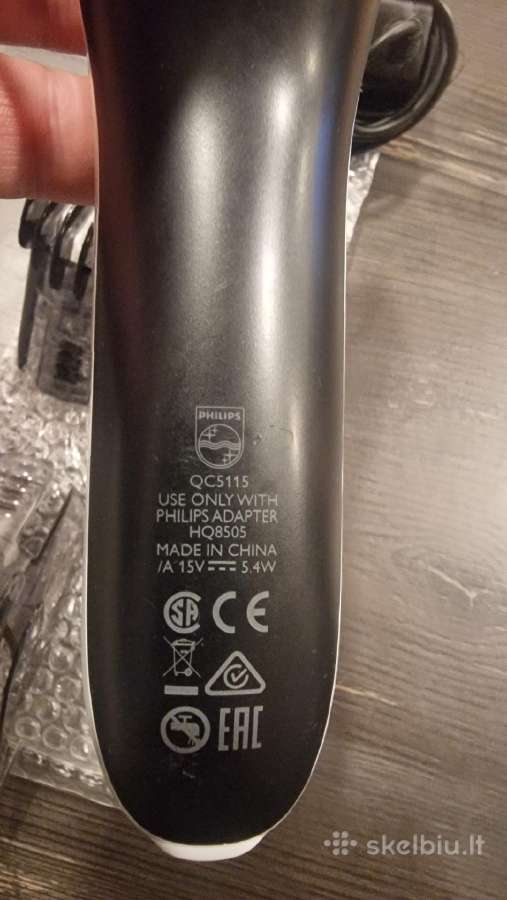 Plaukų kirpimo mašinėlė philips - nuotraukos Nr. 3