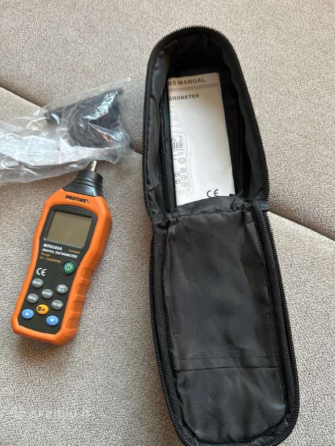 Protmex Digital Tachometer, Ms6208a Contact - nuotraukos Nr. 3