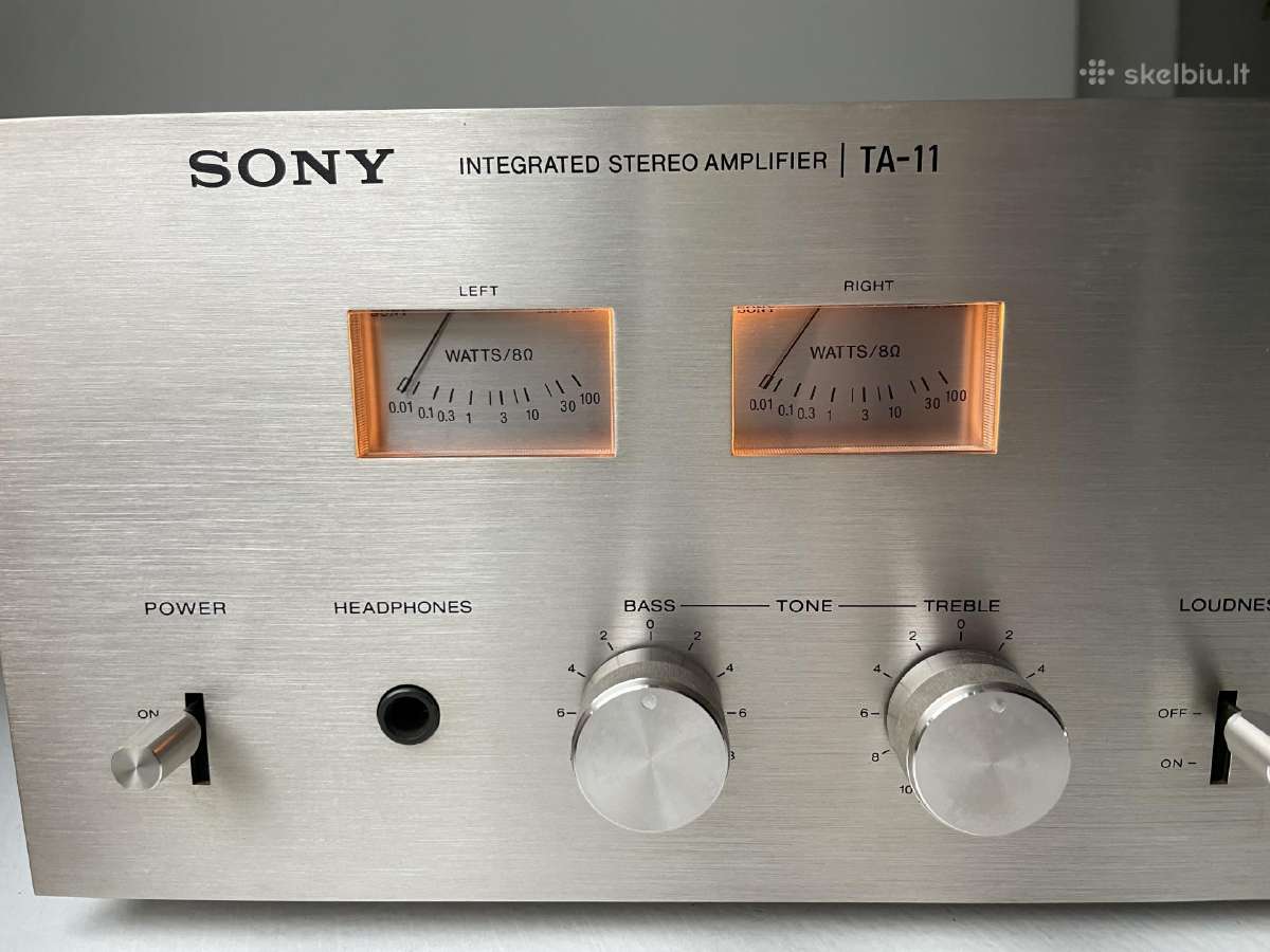 Vintažinis Sony Ta-11 Hifi stiprintuvas