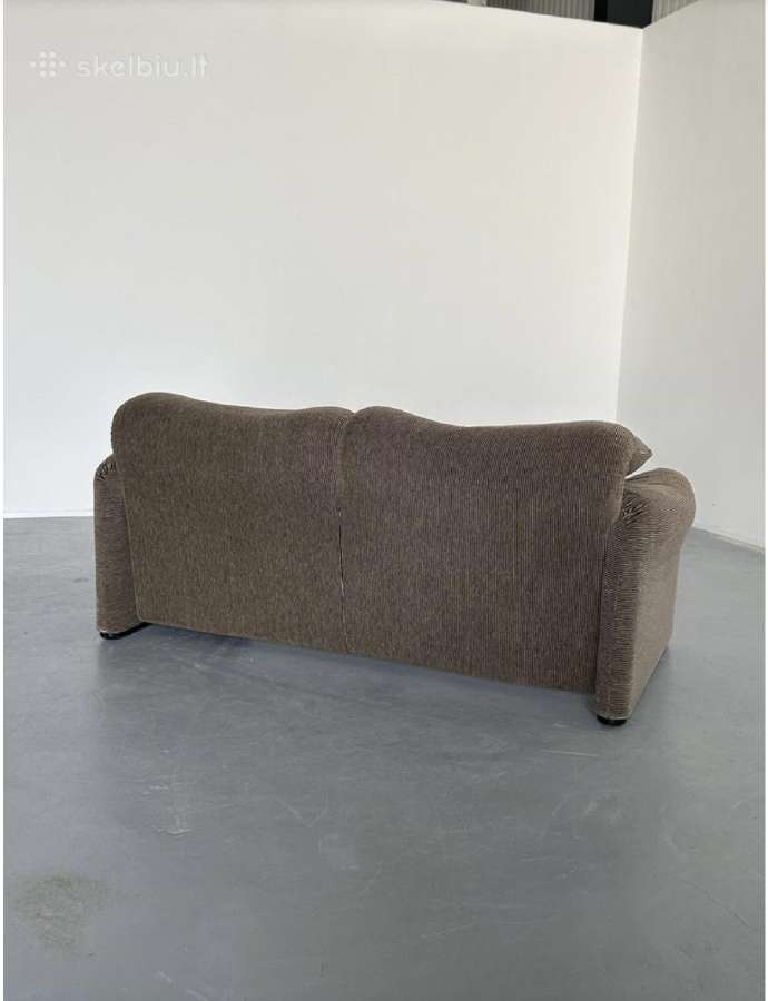 Vico Magistretti Maralunga sofa Cassina, Italija - nuotraukos Nr. 6