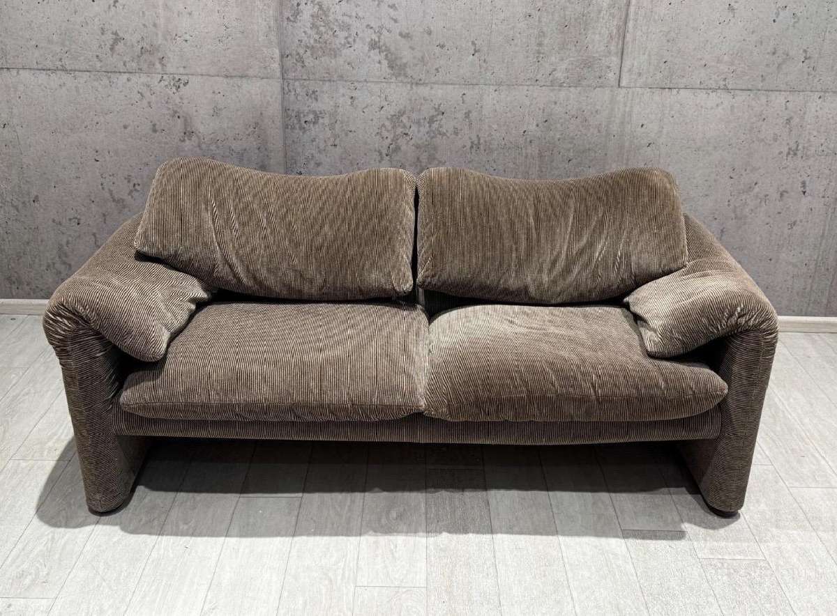 Vico Magistretti Maralunga sofa Cassina, Italija - nuotraukos Nr. 8