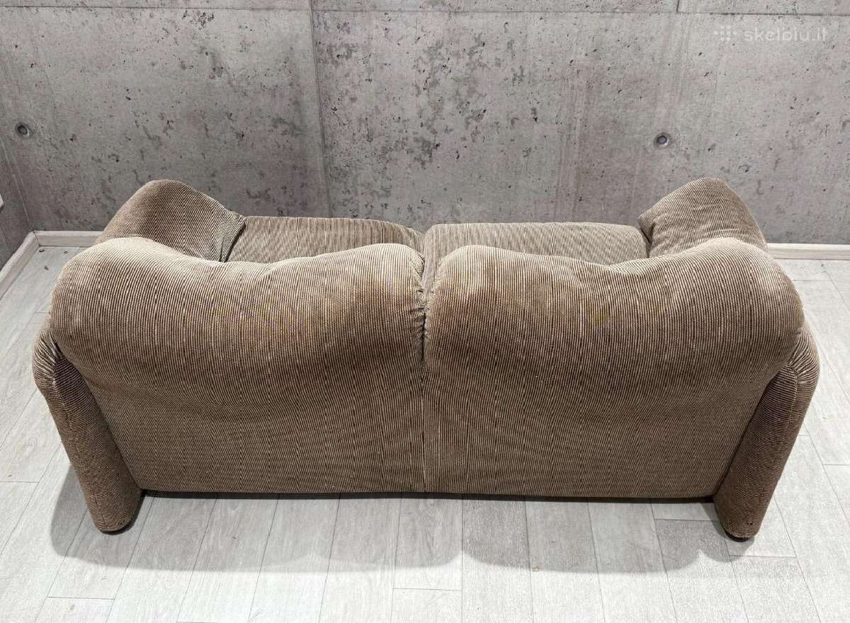 Vico Magistretti Maralunga sofa Cassina, Italija - nuotraukos Nr. 10