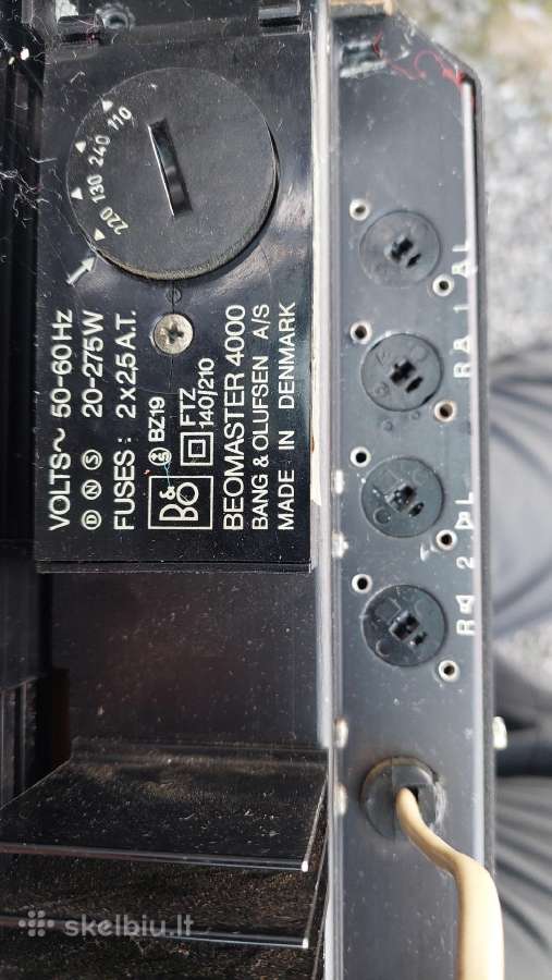 Resiveris beomaster 4000 B&o - nuotraukos Nr. 2