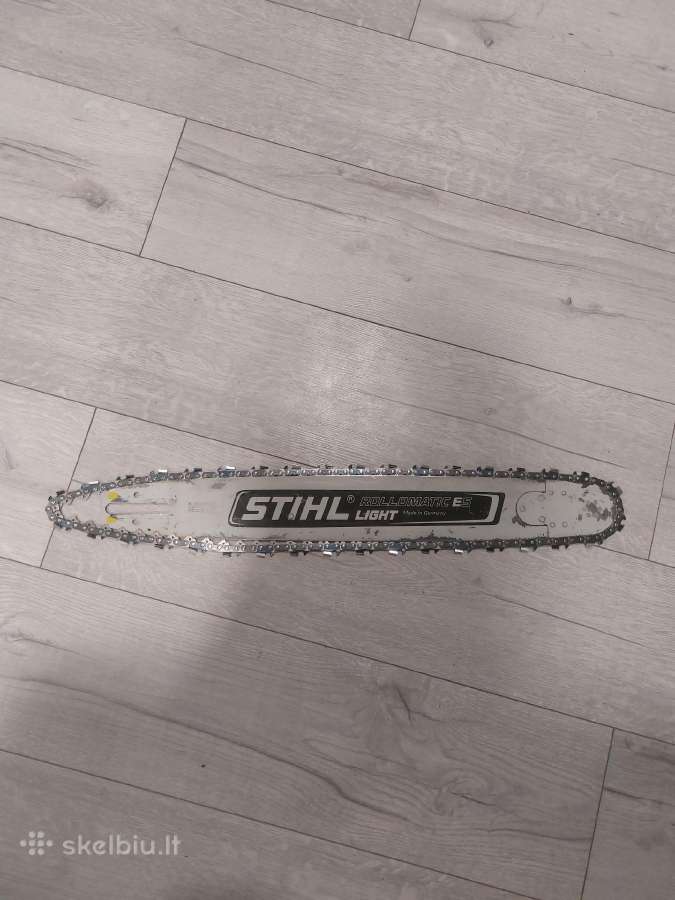 Stihl šina su grandine