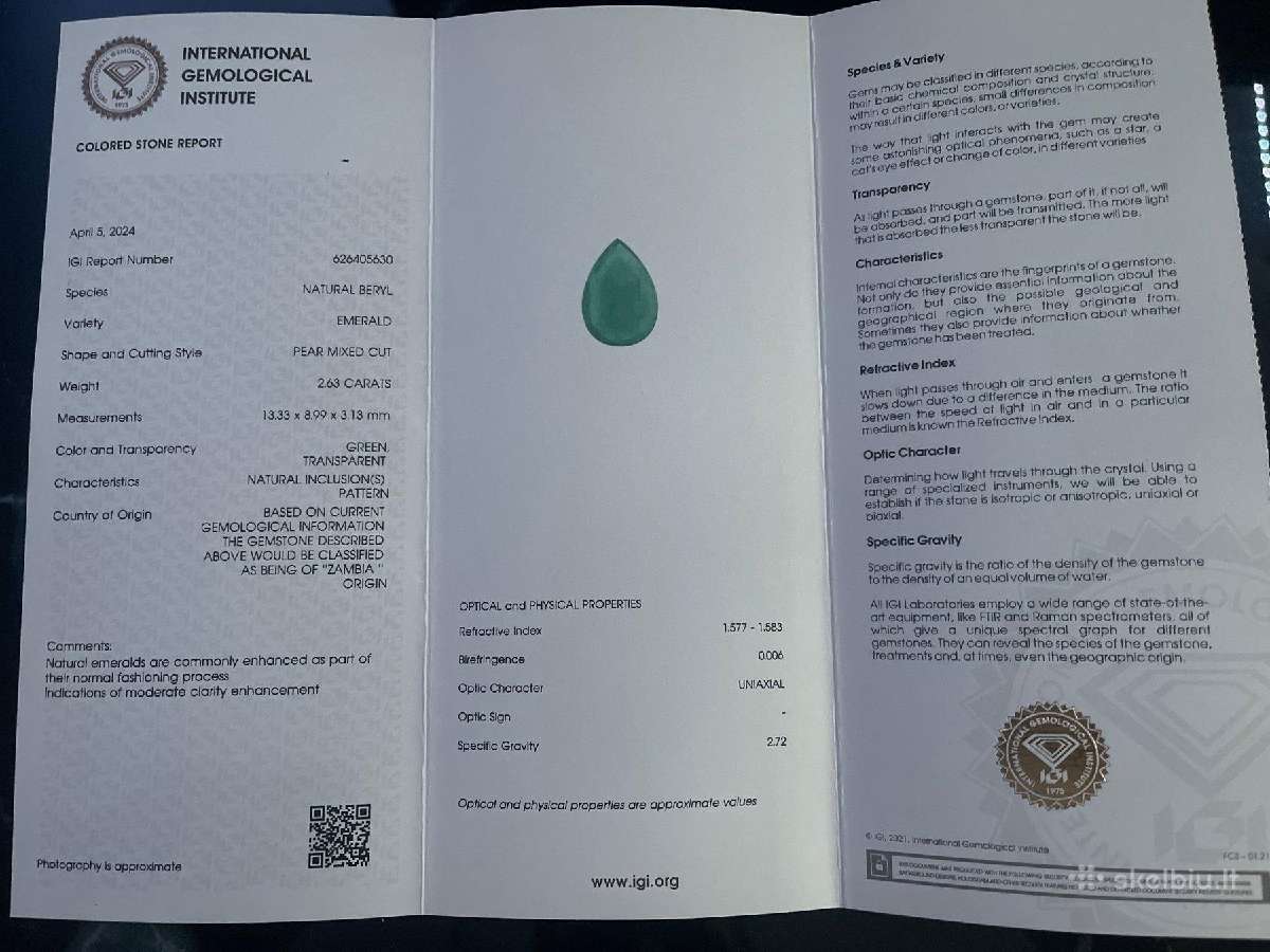 Smaragdai juvelyrikos dirbiniui, investicijai - nuotraukos Nr. 22