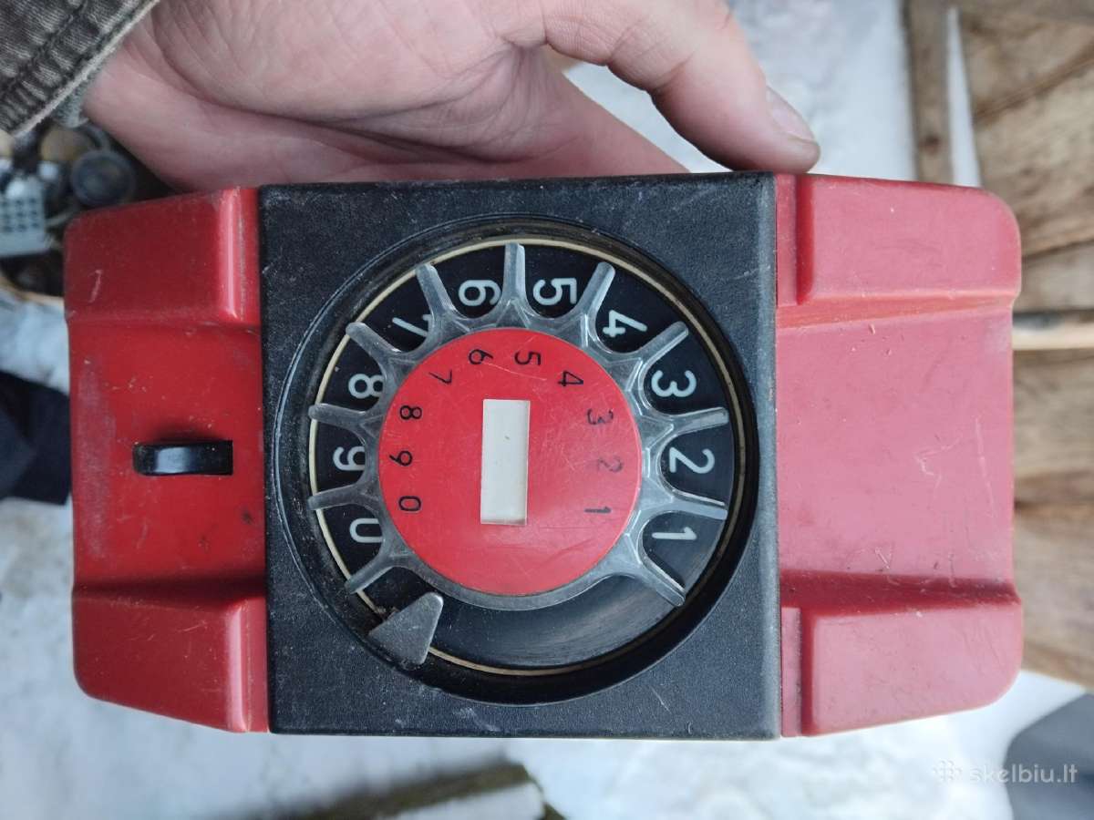 Tarybiniai rageliniai telefonai ir ju priedai - nuotraukos Nr. 19