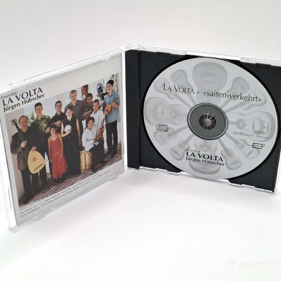 Jurgen Hubscher - La Volta (CD) - nuotraukos Nr. 3