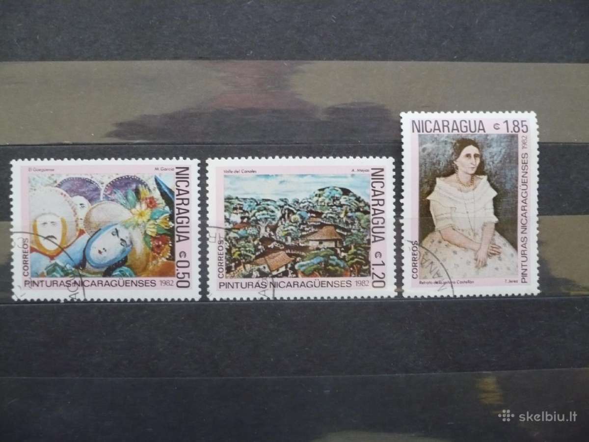 1982 m. „Oro paštas“ – Nikaragvos paveikslai