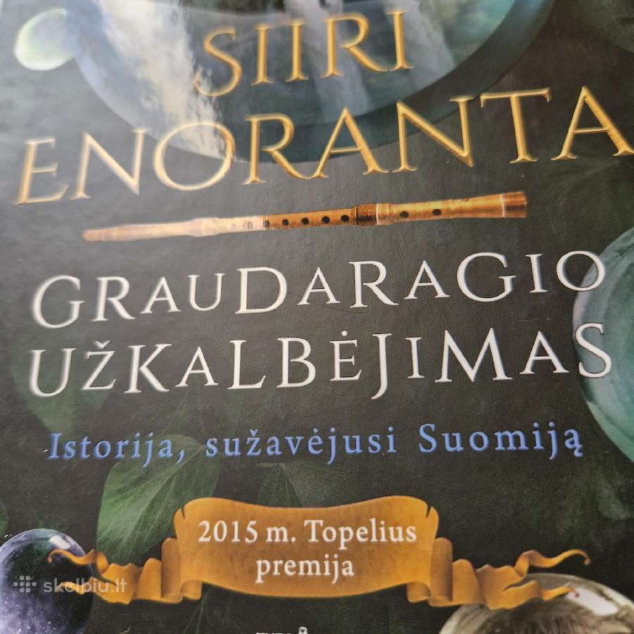 Nauja knyga "Graudaragio užkalbėjimas". Siiri Enor - nuotraukos Nr. 3