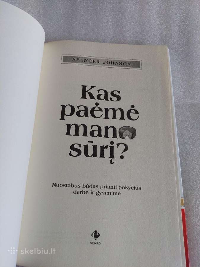 Kas paėmė mano sūrį ? - nuotraukos Nr. 2