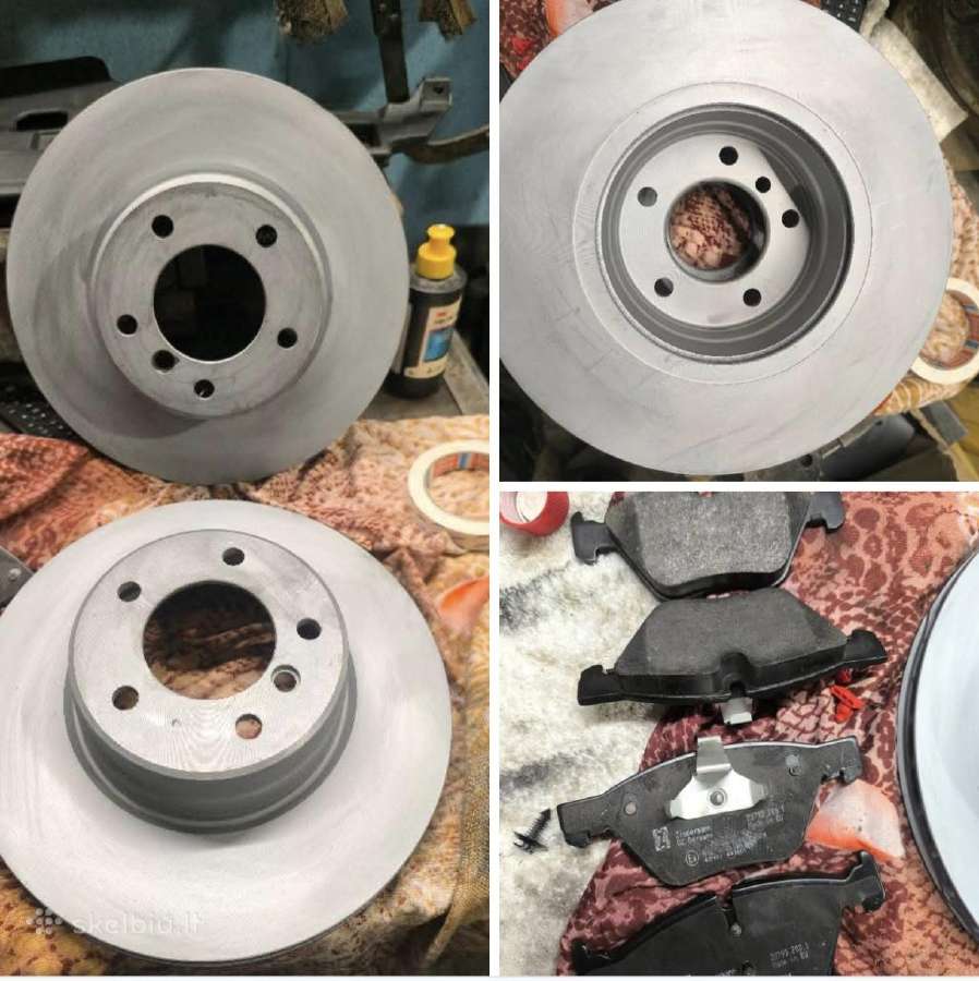 Nauji priekiniai Bmw e60/e61 525d diskai/kaladės