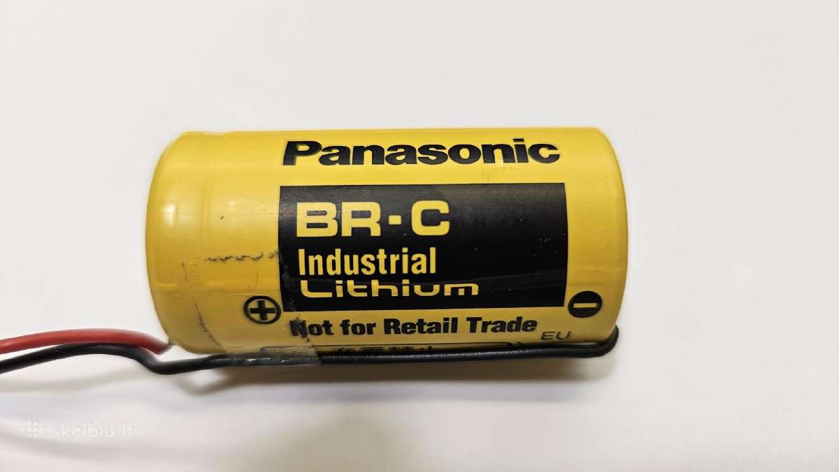 3v Br-c Br26505 Panasonic Ličio baterijos
