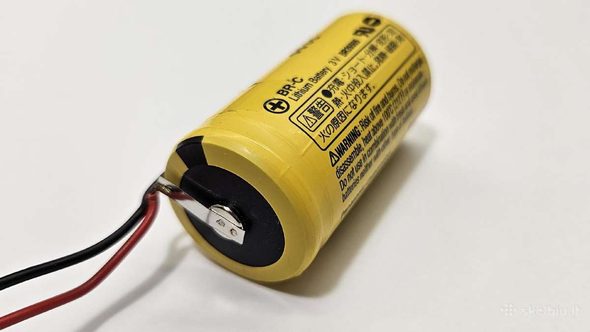 3v Br-c Br26505 Panasonic Ličio baterijos - nuotraukos Nr. 3