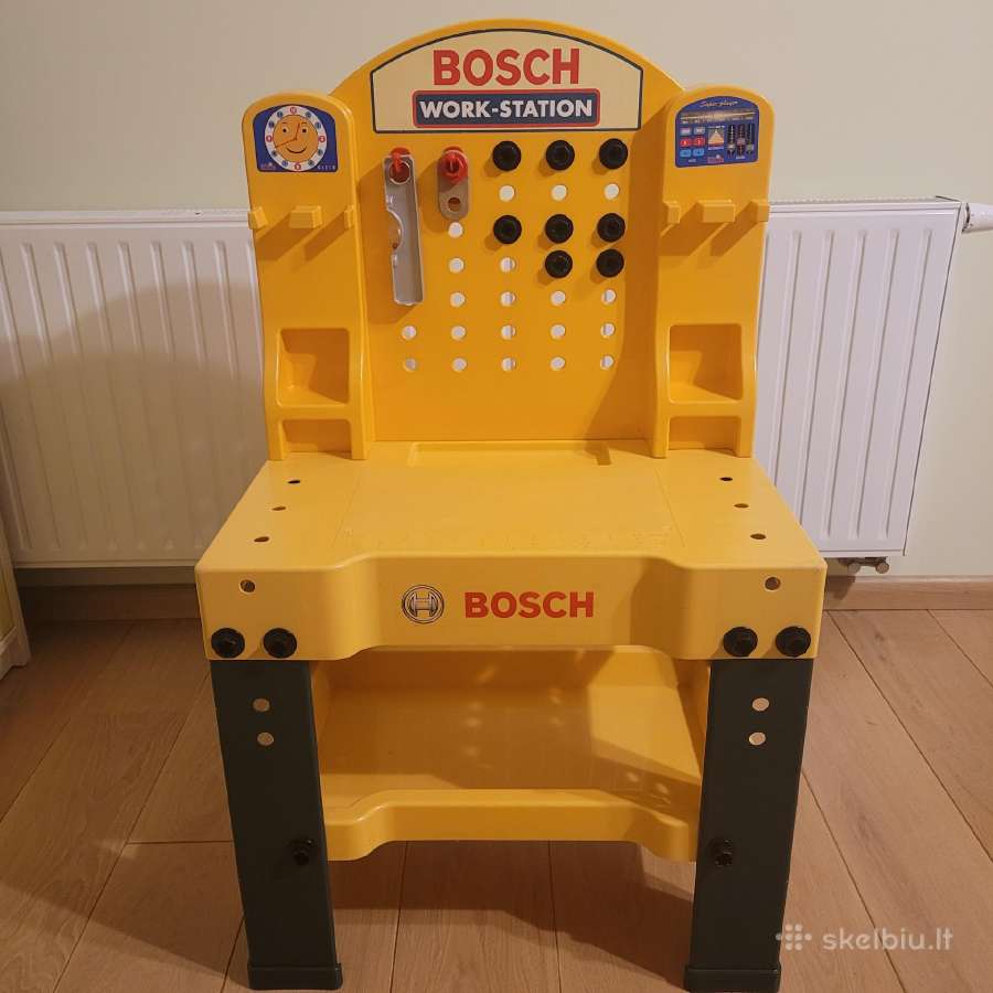 Bosch vaikiškas darbastalis (be įrankių)