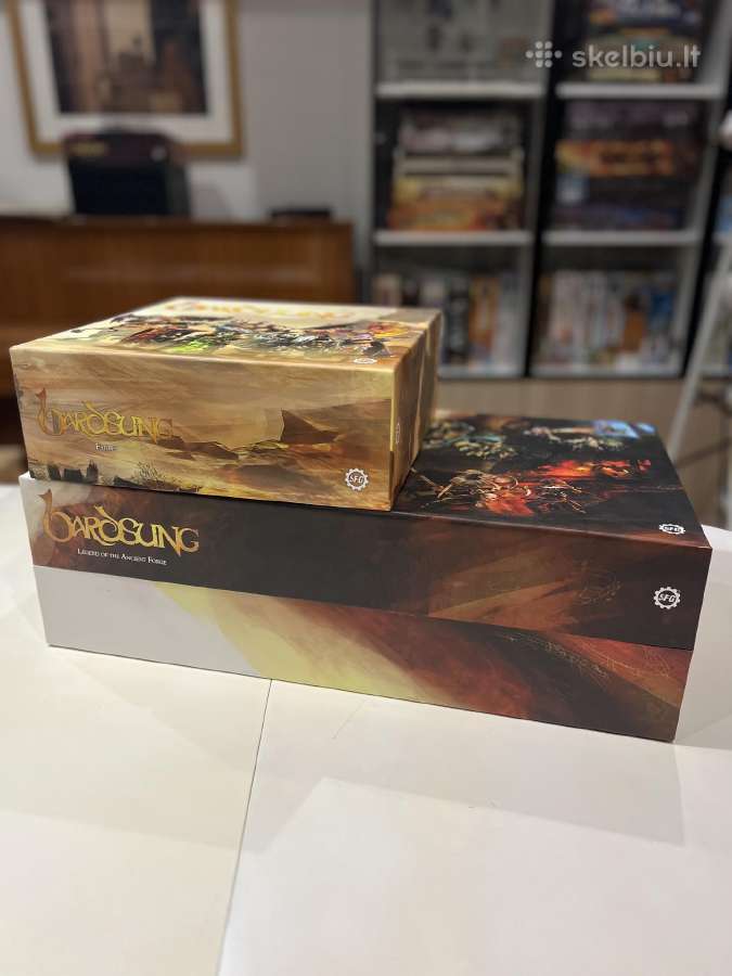 Bardsung D&d stiliaus stalo žaidimas (Kickstarter)