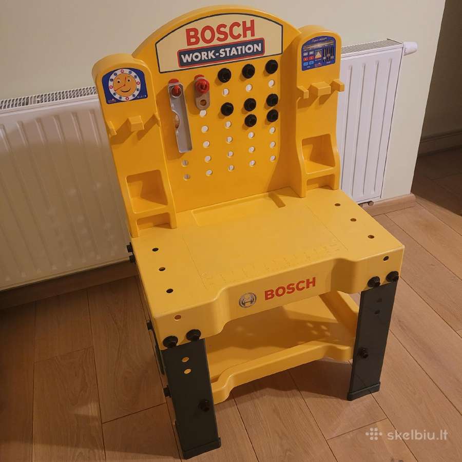 Bosch vaikiškas darbastalis (be įrankių) - nuotraukos Nr. 3