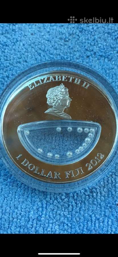 Moneta Fiji 2012m. 1 dollar, silver(999), 20g - nuotraukos Nr. 2