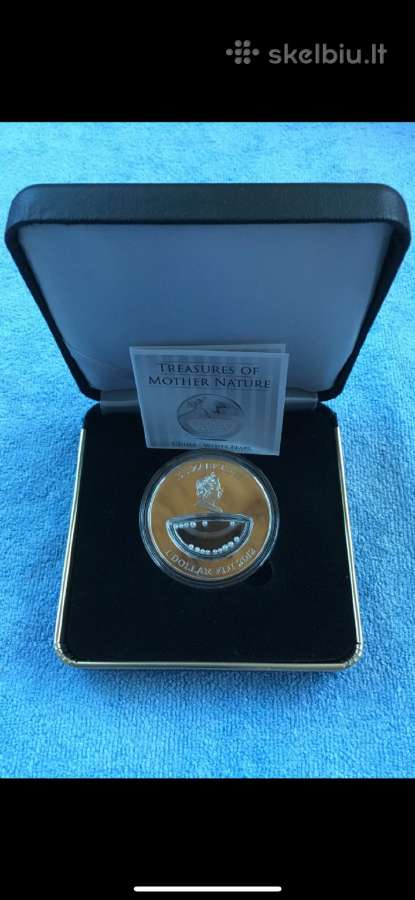 Moneta Fiji 2012m. 1 dollar, silver(999), 20g - nuotraukos Nr. 4