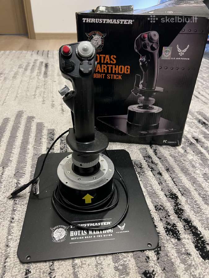 Thrustmasters Hotas Warthog Skrydžio lazda.