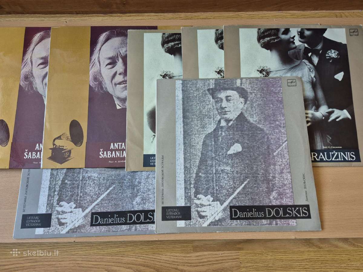 Vinilas iš serijos Lietuvos estrados veteranai