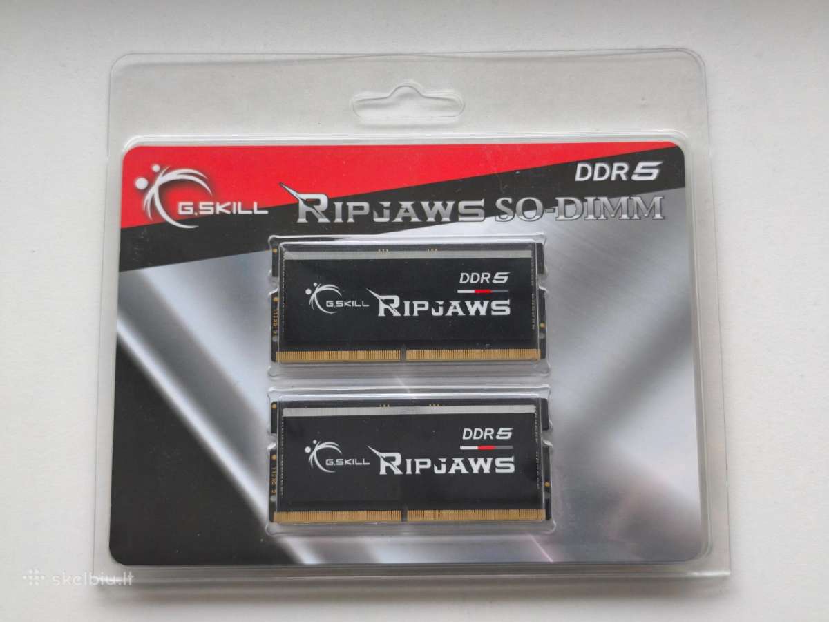 64gb G.skill Ripjaws Ddr5 So-dimm Ddr5-4800 Cl38