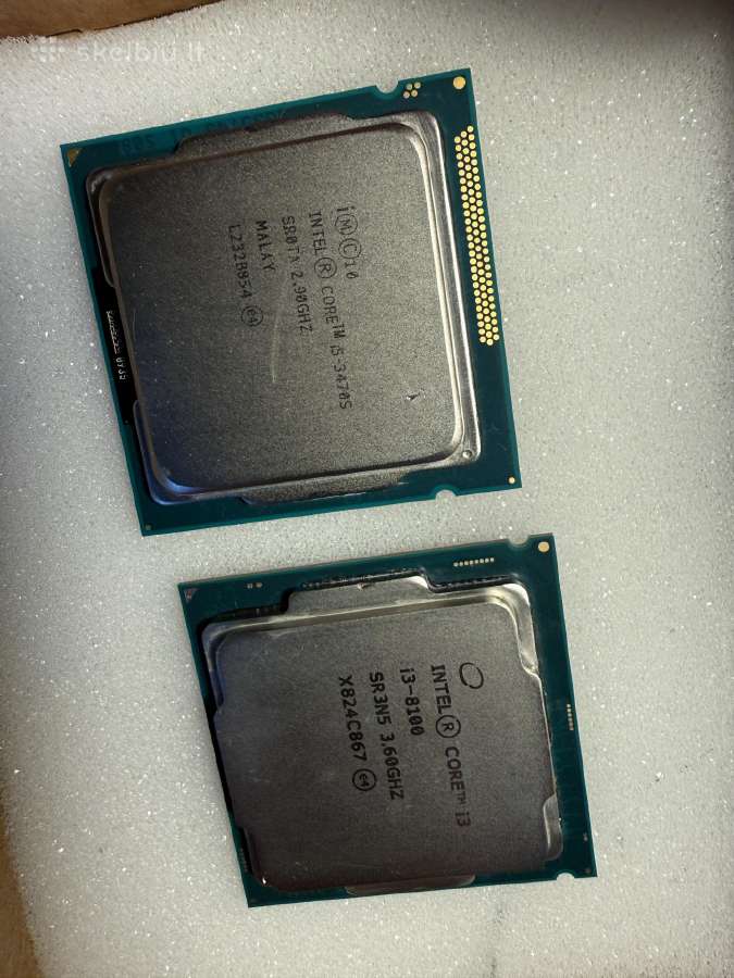 Intel i3 8100, Intel i5 4370s