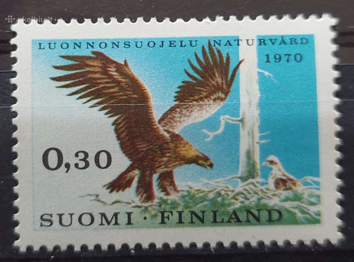 Suomija 1970 erelis, švarus Michel 667