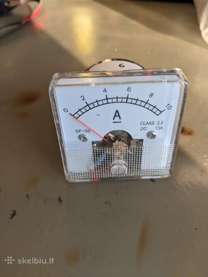 Ampermetras Dc 10a