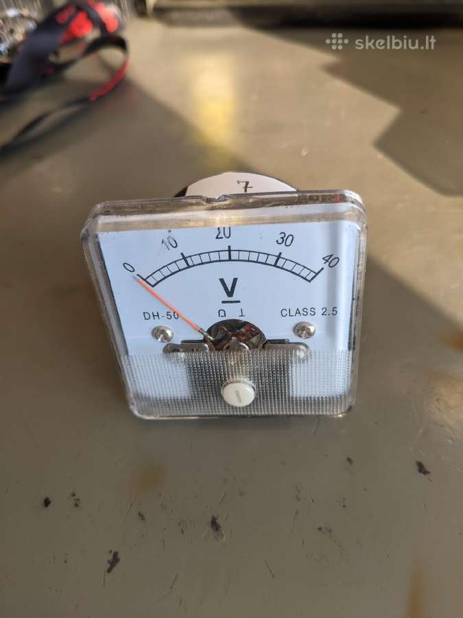 Voltmetras Dc 40v