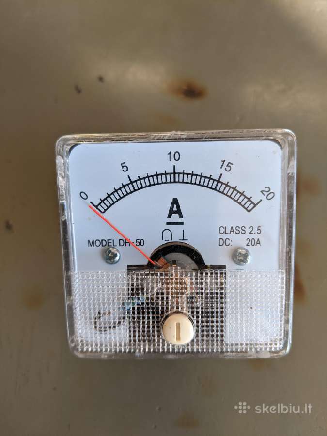 Ampermetras Dc 20a