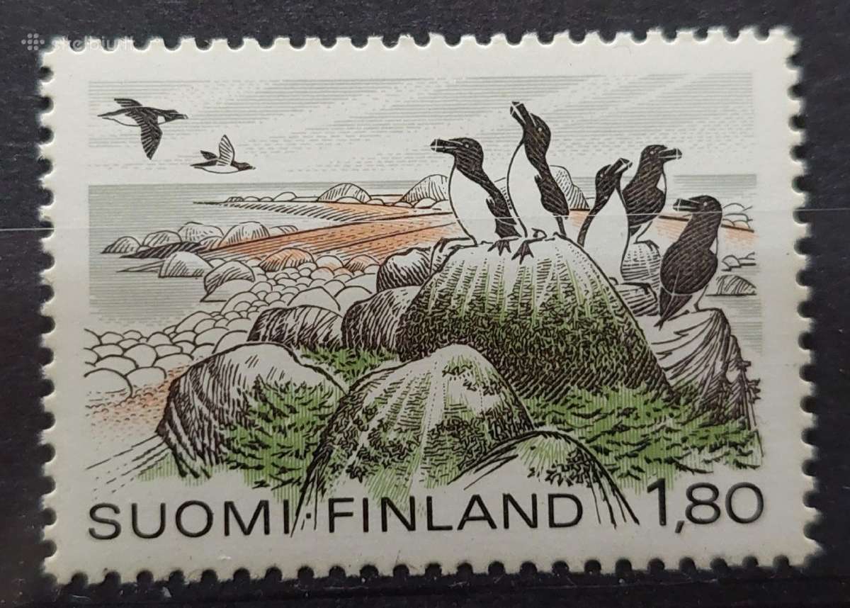 Suomija 1983 nac.parkas, švarus Michel 920