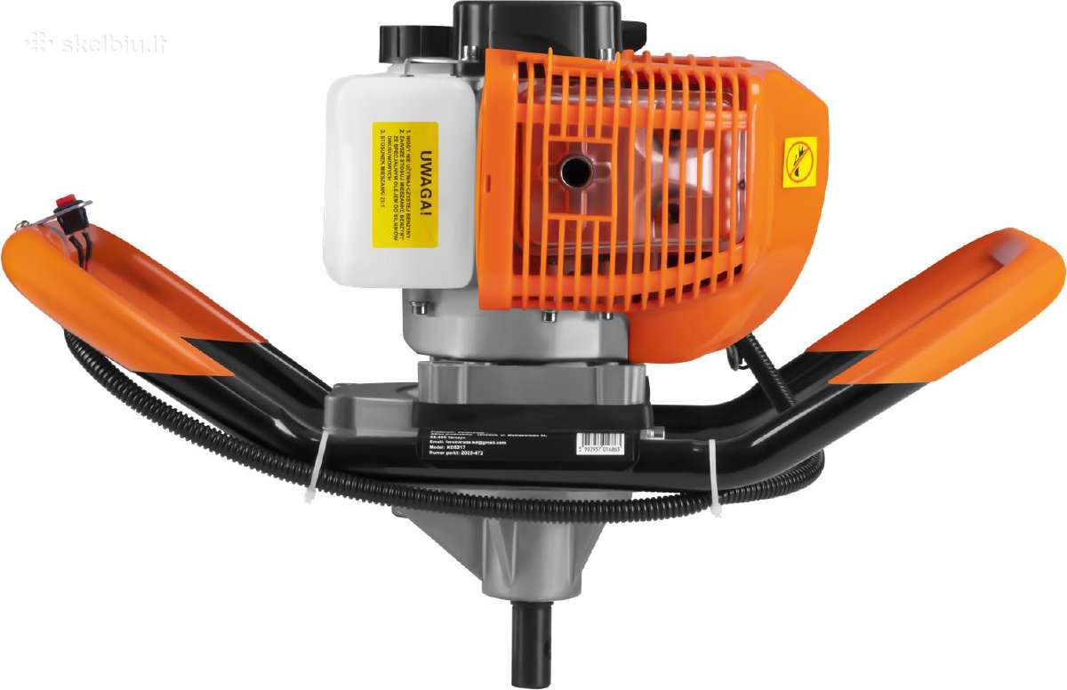 Benzininis žemės grąžtas 4,9kw - nuotraukos Nr. 2