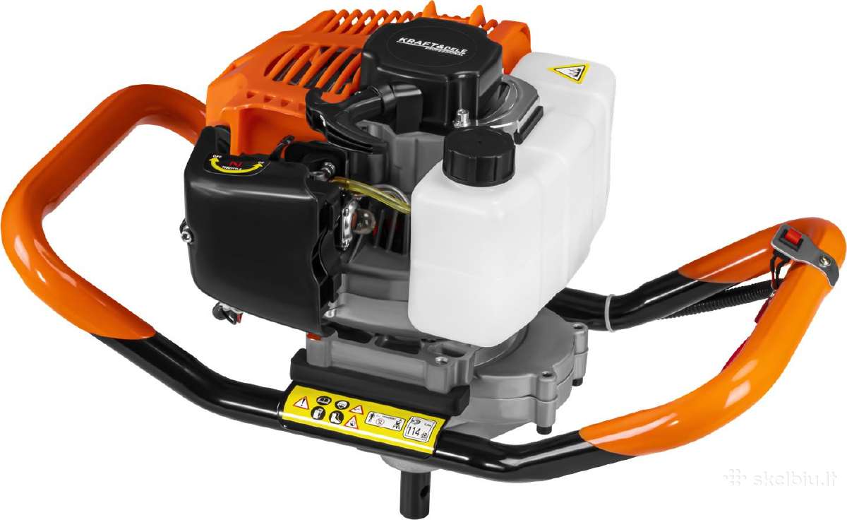 Benzininis žemės grąžtas 4,9kw - nuotraukos Nr. 3