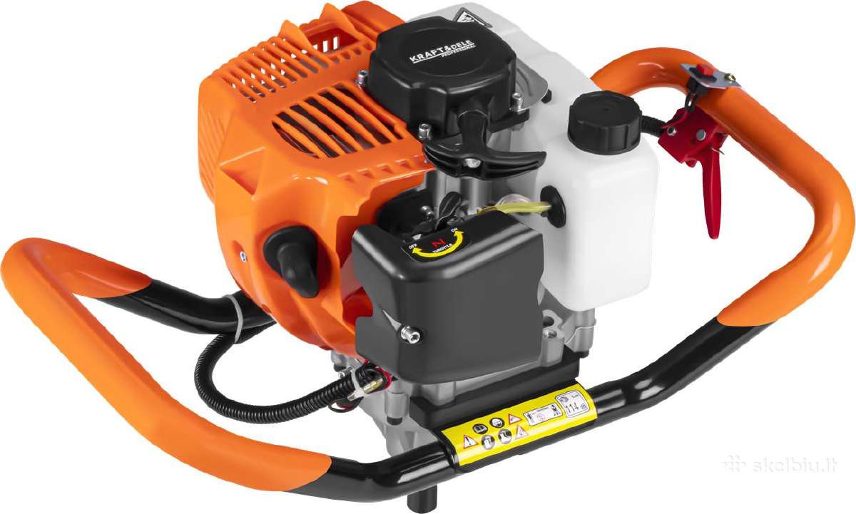 Benzininis žemės grąžtas 4,9kw - nuotraukos Nr. 4