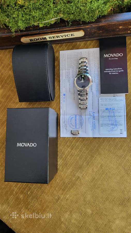 Movado šveicariškas laikrodis, Visi dokumentai - nuotraukos Nr. 4