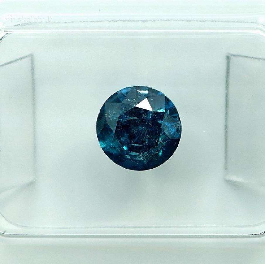 1 vnt. deimantas (apdorotas spalvotai) - 1,14 ct. - nuotraukos Nr. 5