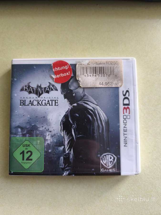 Batman arkham origins blackgates nintendo 3ds