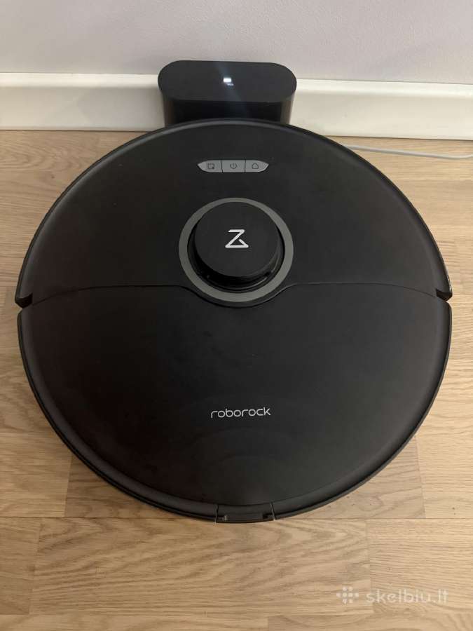 Parduodu Roborock S8 Black su plovimo funkcija