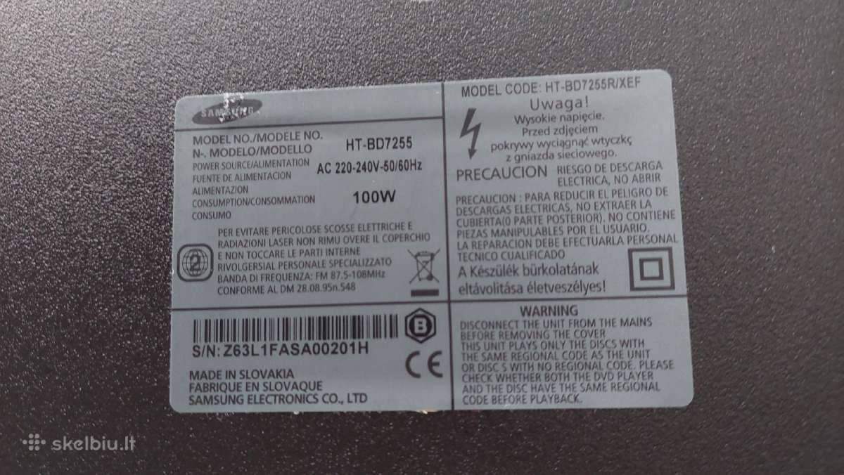 Samsung blue-ray