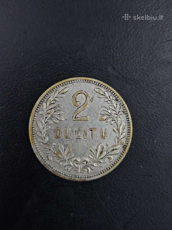 2 litai, 1925 m, sidabras