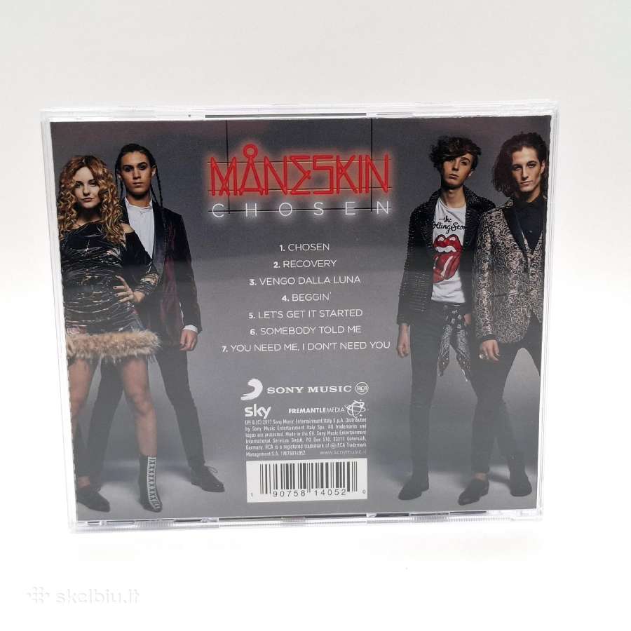 Maneskin - Chosen (CD, Ep) - nuotraukos Nr. 2