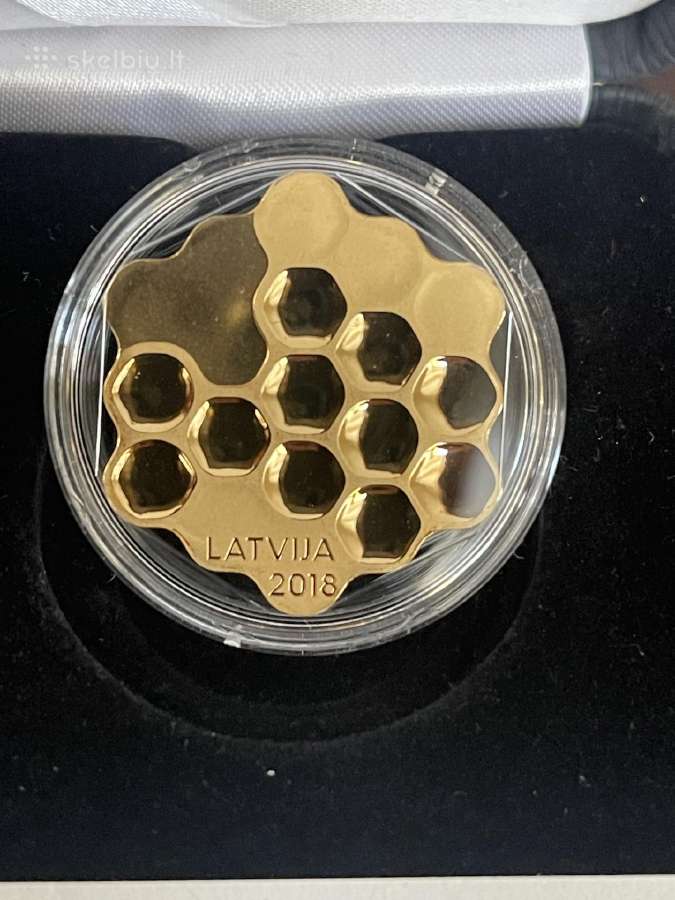 Latvijos banko kolekcinė moneta 350 - nuotraukos Nr. 2