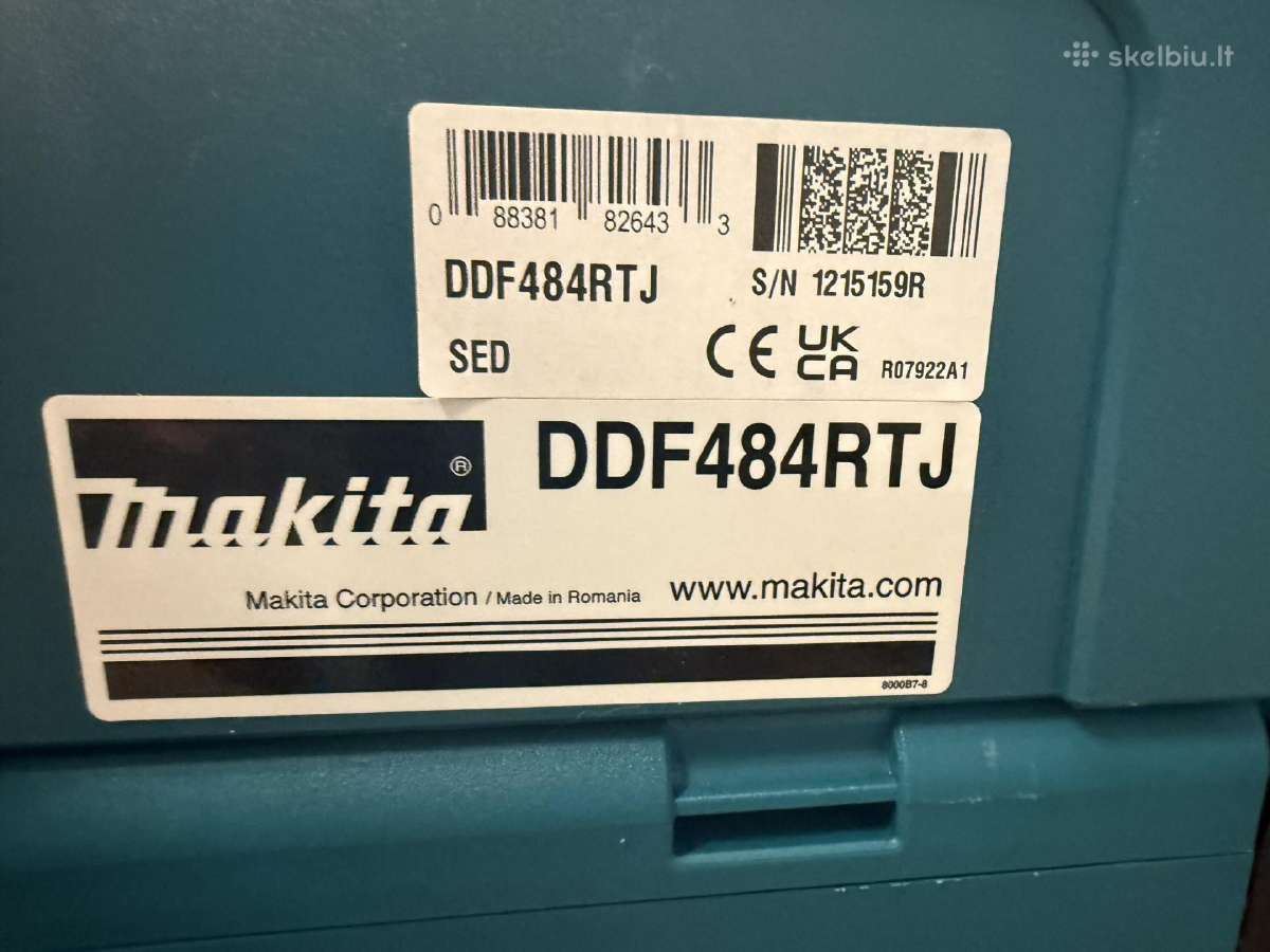Makita dežės naujos 5vnt-parduotos - nuotraukos Nr. 3