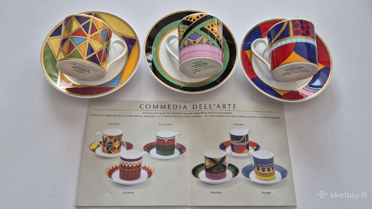 Villeroy & Boch Heinrich Commedia Dell'arte - nuotraukos Nr. 2